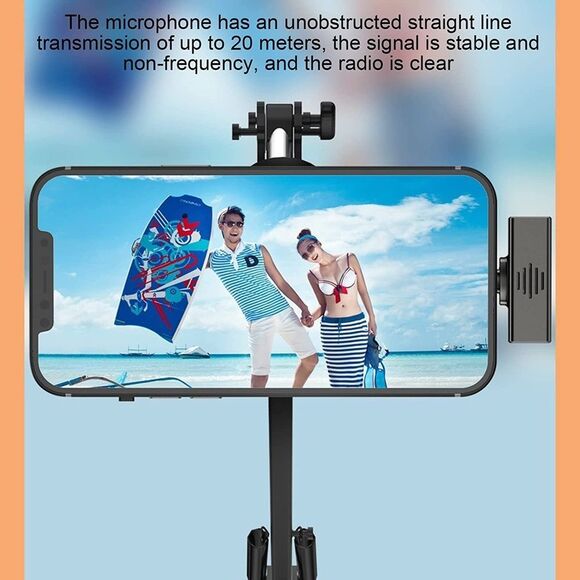 Blogger Wireless Microphone with Noise Canceling for Smartphone Mini Plug&Play - Picture 4 of 6